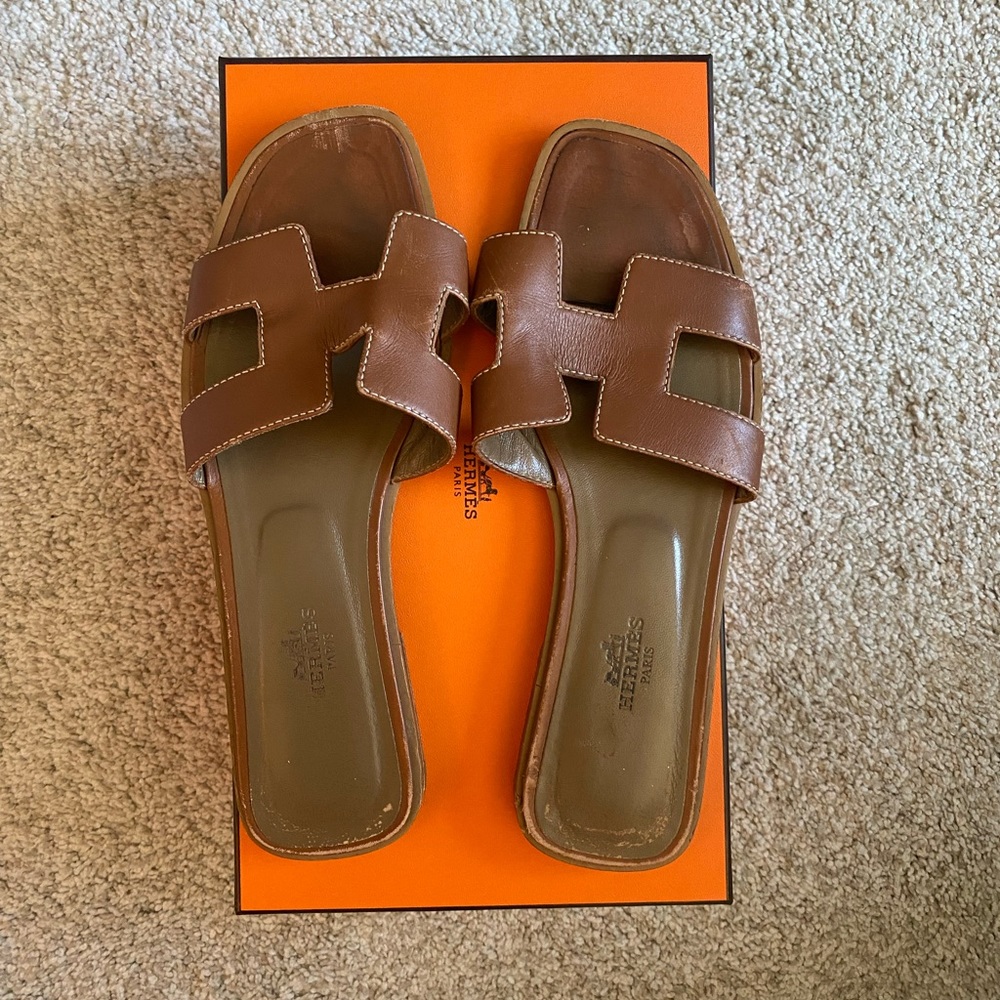 Hermes Oran Sandals